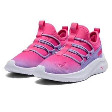 Imagem de PUMA Tênis infantil unissex One4all, Rosa brilhante - alerta lavanda - branco puma, 3 Little Kid