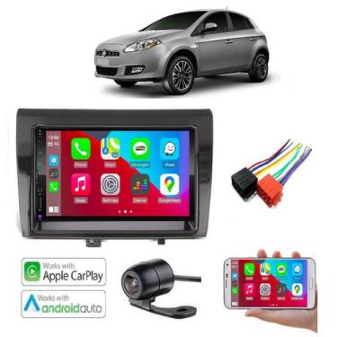 Imagem de Mp5 Multimidia Android Auto iOS Carplay Fiat Bravo 2015 2016 - Sp. Rep