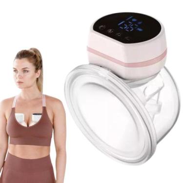 Imagem de Bomba Tirar Leite Materno Elétrica Mama Portátil Mãos Livre - bbless