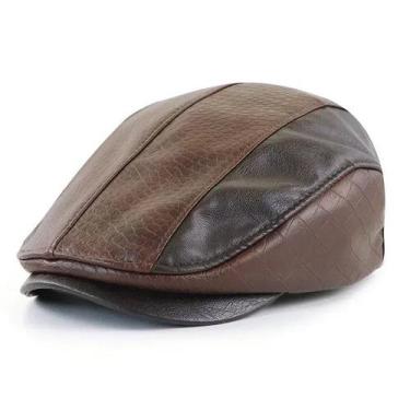Imagem de Boina de jornaleiro chapéu de golfe plano ao ar livre, boné masculino 