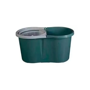 Imagem de Mop Giratório Rayco c/ cesto plástico 8L e 1 refil 