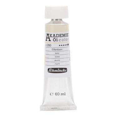 Imagem de Tinta Óleo Importada Schmincke Akademie 60ml 200 Ivory
