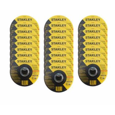 Imagem de Disco de Corte Inox 4.1/2 Pol - 115 x 1,0 x 22,2 mm Stanley - 25 unida