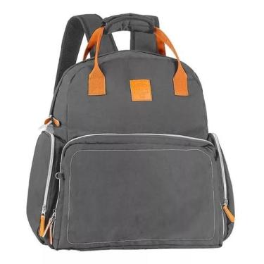 Imagem de Mochila Bolsa Maternidade Bebe Mommy Bag C/ Trocador - Clio, Cinza