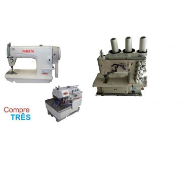 Imagem de Overloque/Galoneira/reta Industriais Completas Bivolt