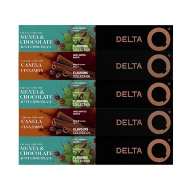 Imagem de 50 Cápsulas Delta Q Café Chocolate com Menta e Café Canela