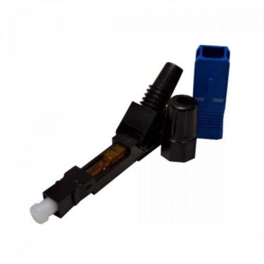 Imagem de Conector FAST SC/UPC SM P/ Fibra Optica - AZUL