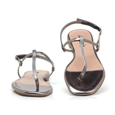 Imagem de Sandálias Feminina Macia Confortável Promoção Mulher II - MARIA., Cinz