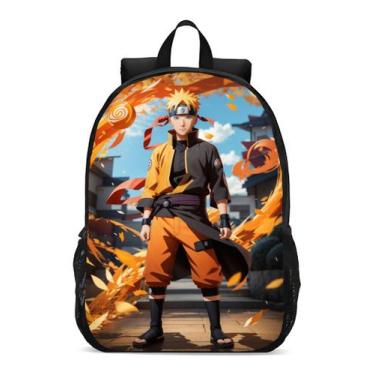 Imagem de Mochila Escolar Infanto Juvenil  Anime Mangá Novidade Geek Skin 0120, 
