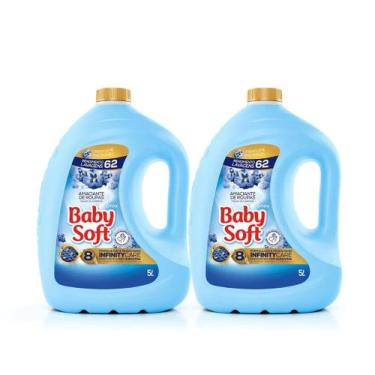Imagem de Kit 2 Amaciante Baby Soft Toque Carinho 5l