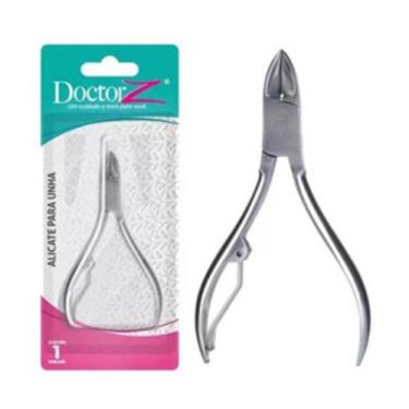 Imagem de Kit 2 Alicates P/ Cutícula De Unha Aço Inox Esterilizável - COISARIA