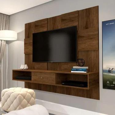 Imagem de Painel jb 5025 - luxo - canela - tv até 55 polegadas - jb bechara - Vi