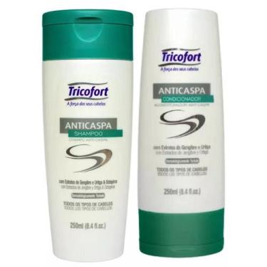 Imagem de Kit Tricofort Anticaspa Shampoo e Condicionador 250ml Original!