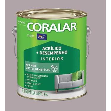 Imagem de Tinta Coralar Acrílico Dia Nublado Cinza 3,6l Coral