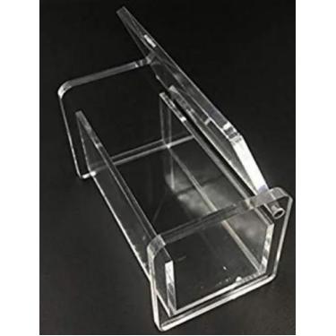 Imagem de Suporte Acrílico Organizador Cotonete Hastes Flexíveis Banheiro Lavabo