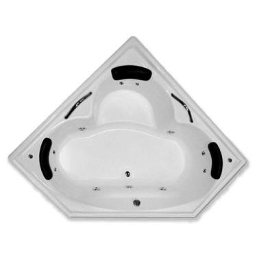 Imagem de Banheira de Canto Cantoni Dupla COMPLETA com hidro - Só Banheiras, 1,5