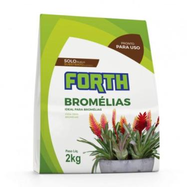 Imagem de Substrato Substrato Bromélias 2kg Forth Jardim