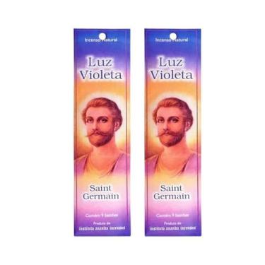 Imagem de  Incenso Luz Violeta Transmutação e Renovação Ananda - Kit 02 Unidades