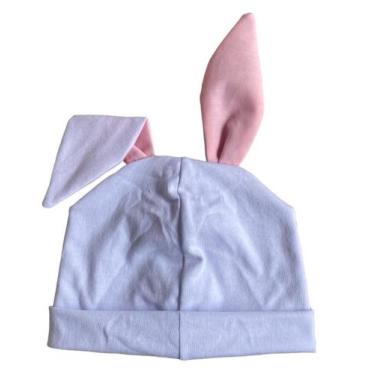 Imagem de Kit Touca, Luva e manta de Inverno em malha Coelho ou Panda - Manu Bab