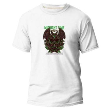 Imagem de Camiseta Básica Algodão Premium Estampa Digital Morcego DTF - NoBrand,