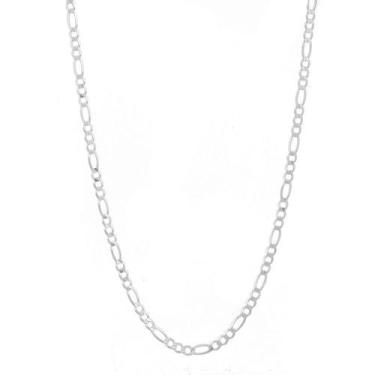 Imagem de Corrente Cordão Italiano 60cm 3mm Masculino 3 Em 1 Prata 925 - DR Joia