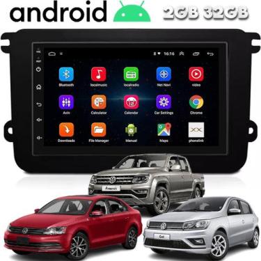 Imagem de Central Multimidia Android Gol G7 G8 Jetta Amarok Carplay Espelhamento