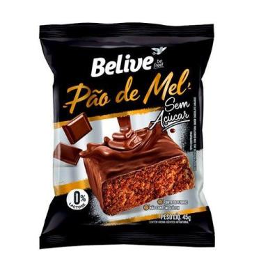 Imagem de Pão de Mel Zero Açúcar  Belive uni 45g
