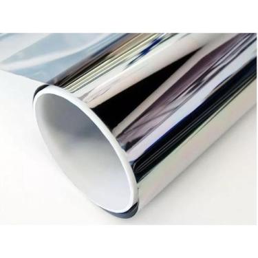 Imagem de Película Insulfilm Prata Espelhada para vidros 0,85 x 10,0m - SOLARIUM