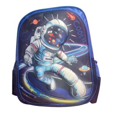 Imagem de Mochila Escolar 3D Estampado Fosco Infantil Bolsa Menino Grande - patr