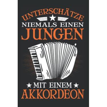 Imagem de Akkordeon Tagesplaner: Akkordeon Junge Ziehharmonika Akkordeonist/Kalender 2022 / Wochenplaner Tagesplaner Planer/Planungsbuch To-Do-Liste / 6x9 Zoll / 100 ausfüllbare Seiten