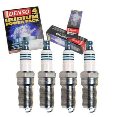Imagem de 4 velas de ignição DENSO Iridium Power compatíveis com Ford Focus 2.0L 2.3L L4 2012-2016