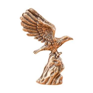 Imagem de Kuntesetty Estátua de águia, peça central de mesa, suporte livre, artesanato paisagístico colecionável