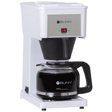 Imagem de Cafeteira para 10 Xícaras, Aço Inoxidável, 110V 900W, Bunn GRW Velocity, Branca