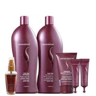 Imagem de Senscience True Hue Duo 1L Renewal Mask 150ml CPR Tratamento Reconstru