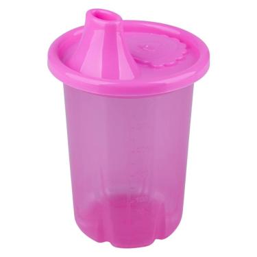 Imagem de Copo Infantil Grande com Bico 300ml Rosa LP House