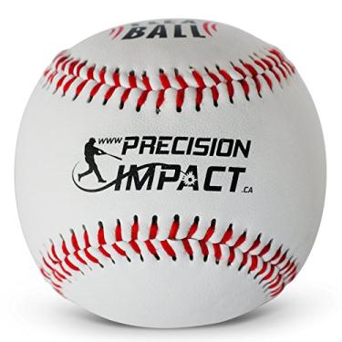 Imagem de PRECISION IMPACT Flex-Ball Bolas de segurança de baixo impacto para crianças de beisebol interno ou externo (pacote com 3)