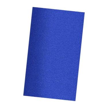 Imagem de Deevoka Tanta de mesa de bilhar, pano de sinuca sentiu treinamento robusto fácil de instalar, pano de feltro de bilhar, toalha de mesa de piscina interna, Azul