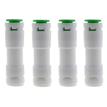 Imagem de KKUANG 4 peças de válvula de retenção de purificador de água direto RO 1/10.2 cm RO purificador de água potável válvula de retenção peças para distribuição de bebidas, geladeira, máquina de gelo,