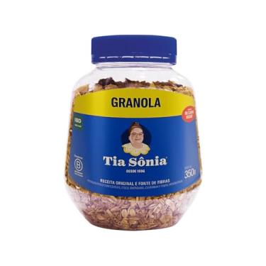 Imagem de Granola Tradicional Castanha Coco Fruta Pote 350g Tia Sônia