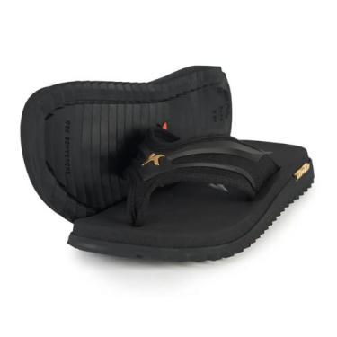 Imagem de Sandalia Kenner Chinelo Masculino Kivah Full Force Preto Original, New