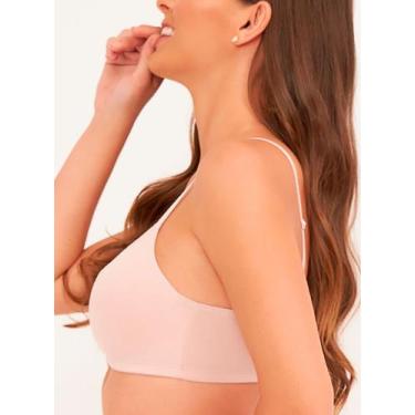 Imagem de Sutiã Top Econfort ST 05 0023 Bojo Flex Algodão T. P/GG, GG, 0005, Cri