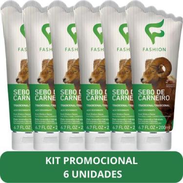 Imagem de Creme Hidratante Tradicional Fashion Sebo de Carneiro Bisnaga 200ml Ki