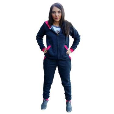Imagem de Conjunto de Moletom Feminino - Adulto - Akyta Comfort Wear , Grafite, 