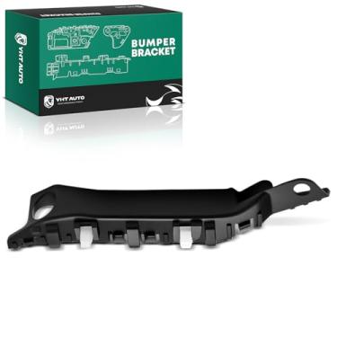 Imagem de YHTAUTO Suporte de para-choque dianteiro esquerdo do lado do motorista compatível com Hyundai Elantra 2011-2016 Sedan, Elantra Coupe 2013-2014, suporte de para-choque de plástico