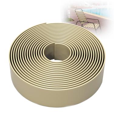 Imagem de Driftwood 3,8 cm de largura 51 cm de comprimento cadeira tira de vinil para pátio gramado jardim ao ar livre móveis acabamento fosco cor