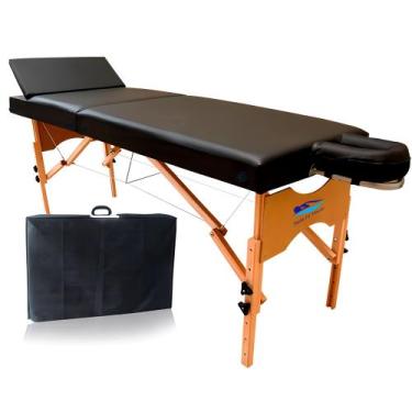 Imagem de Maca Portátil Standard Reclinável Regulagem de Altura RA03 Dobrável Ap