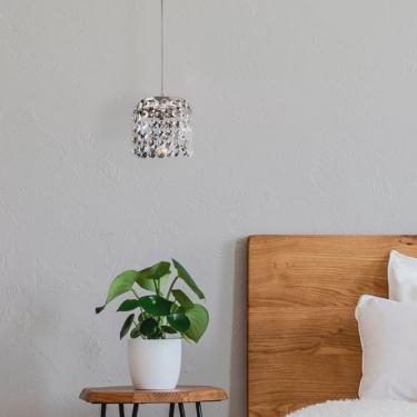 Imagem de Pendente Milado Cristal Redondo 1 Lâmpada G9 Bronzearte