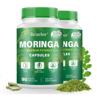 Imagem de Suplemento Bcuelov Moringa em cápsulas 2 frascos de 800 mg