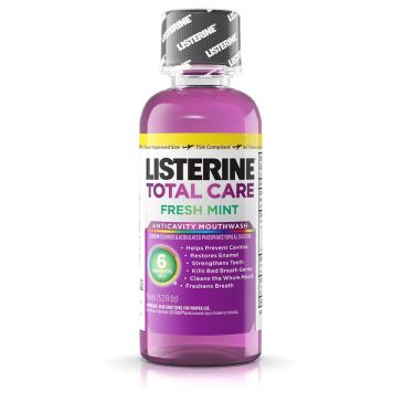 Imagem de Enxaguante bucal Listerine Total Care Anticavity Fresh Mint 95 ml x24