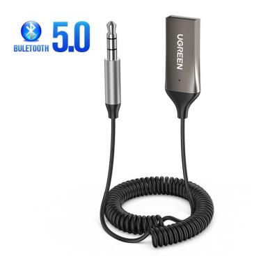 Imagem de Carro Wireless Receiver USB para 3.5Jack Connector (Bluetooth 5